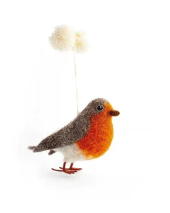 Sew Heart Felt Robin the Robin Felt Christmas Decoration