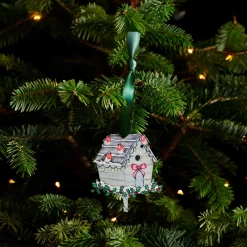 Lottie Murphy Robin Wooden Christmas Decoration