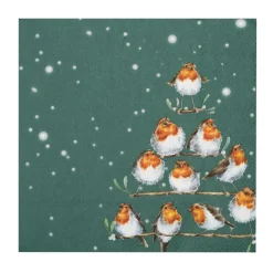 Wrendale Designs 'Rockin'Robins' Paper Napkins