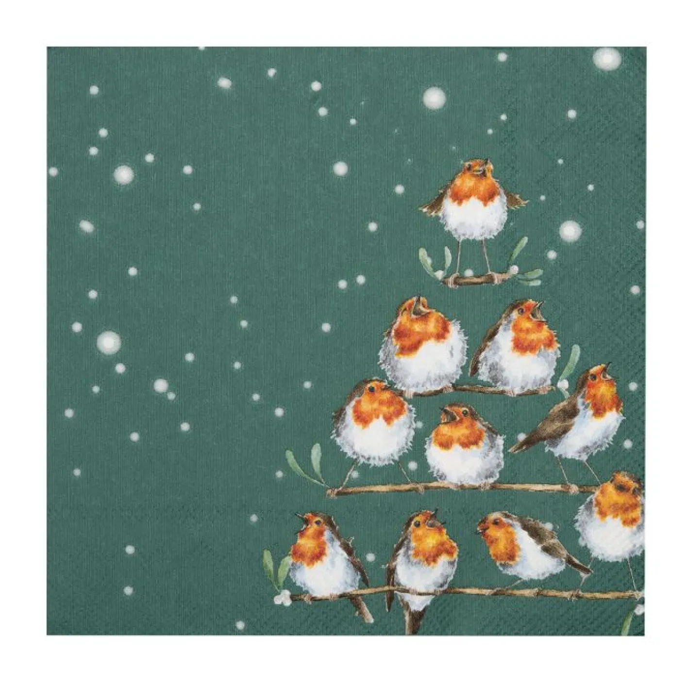Wrendale Designs 'Rockin'Robins' Paper Napkins