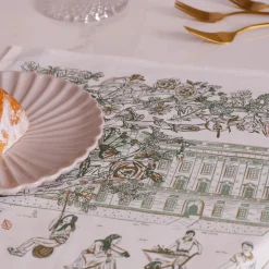 Victoria Eggs Royal Family Tea Towel