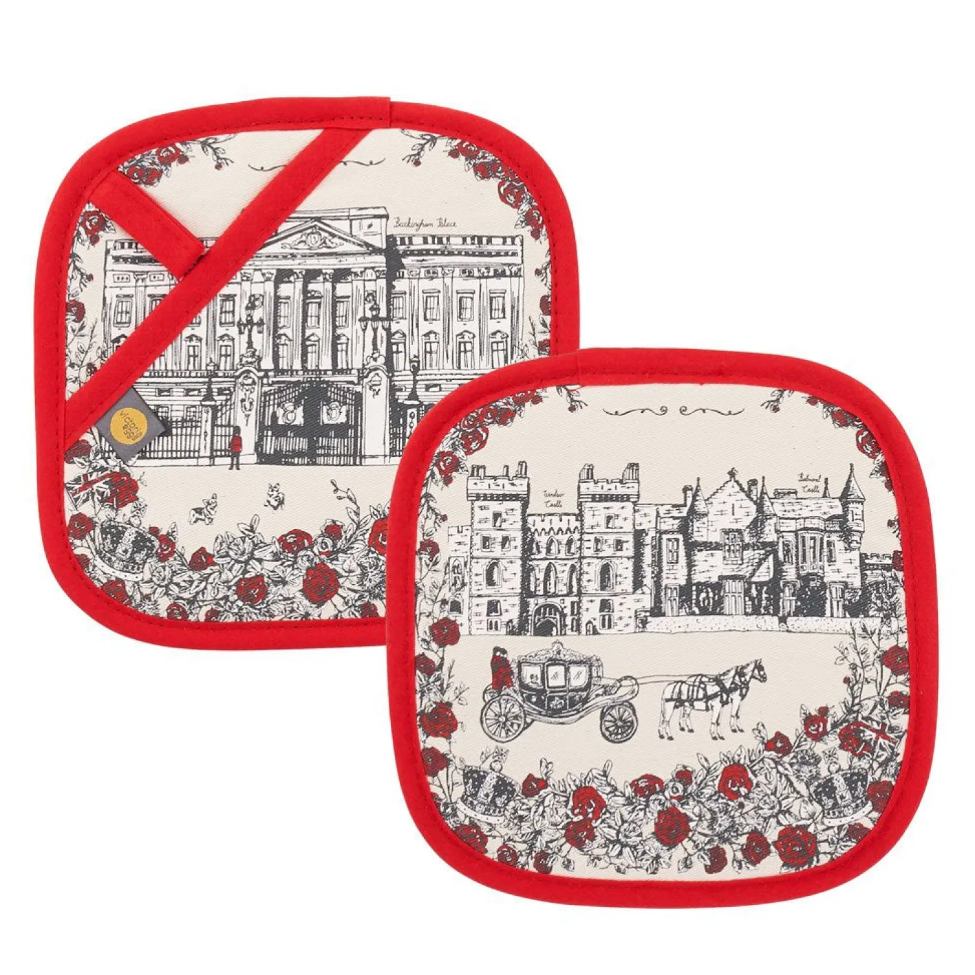 Victoria Eggs Royally British Pot Grab/Holder