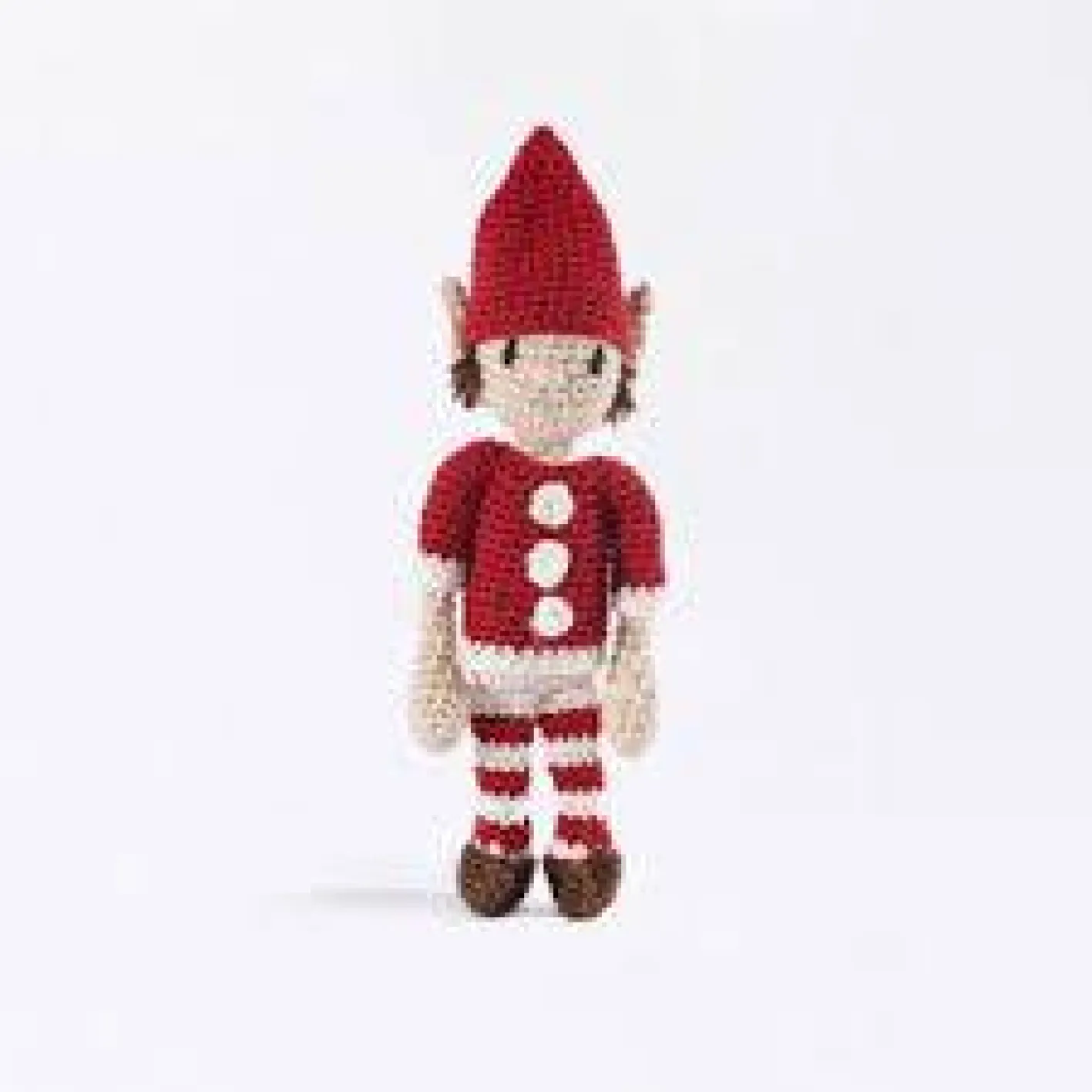 Toft Crafts Ruby Red Elf Doll Crochet Kit