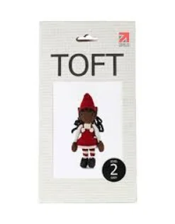 Toft Crafts Ruby Red Elfie Doll Crochet Kit