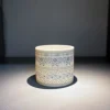 Alex Allday Safflower Ceramic Tea Light Holder
