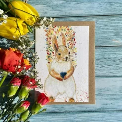 Jen Winnett Sammy the Squirrel Eco-Card