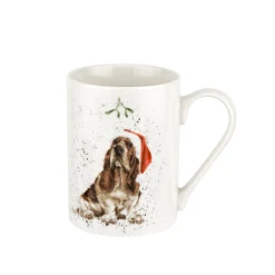Wrendale Designs 'Santa Paws' Mug & Tray Set