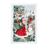 Ulster Weavers Santa Scene Recycled Cotton Tea Towel