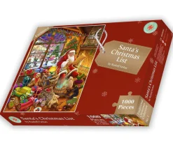 All Jigsaw Puzzles Santa's Christmas List 1000 Piece Jigsaw Puzzle
