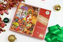 All Jigsaw Puzzles Santa's Christmas List 1000 Piece Jigsaw Puzzle