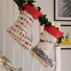Victoria Eggs Santa's Sleigh Christmas Stocking
