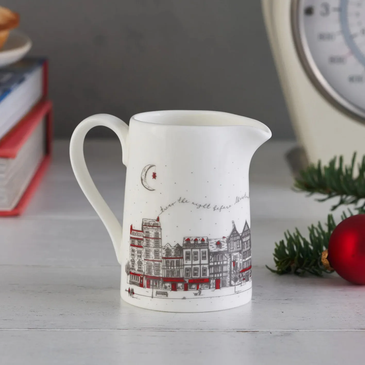 Victoria Eggs Santa's Sleigh Quarter Pint Jug