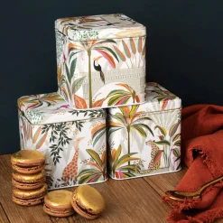 Sara Miller London Sara Miller Palm Garden Set of 3 Round Caddies
