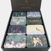 Sara Miller London Sara Miller Woodland Christmas Pocket Tins