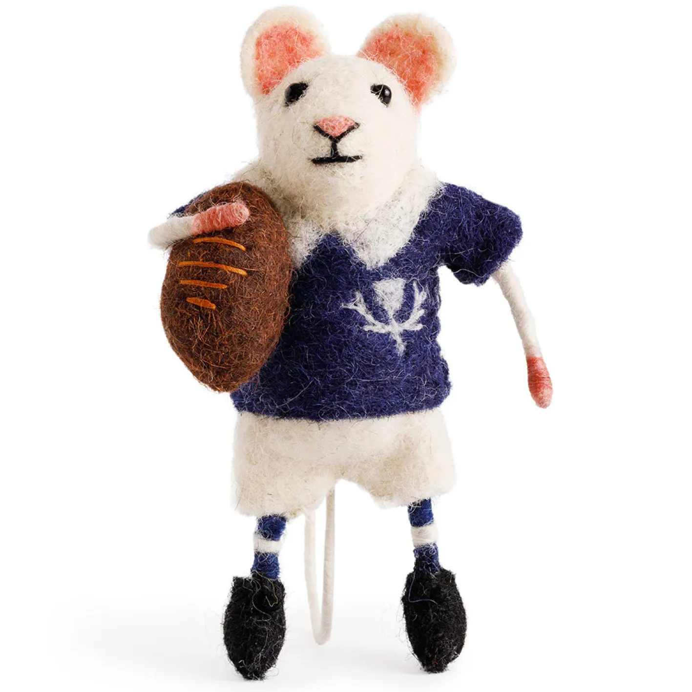 Sew Heart Felt Scotland Rugby Mouse