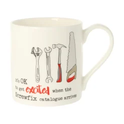 Mclaggan Smith Screwfix Bone China Mug