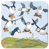 Emma Ball Sealife Puffins Coaster