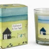 Heaven Scent Sea Salt Votive Candle - Cottages & Shells