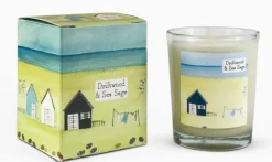 Heaven Scent Sea Salt Votive Candle - Cottages & Shells