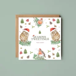 West Country Designs Seasons Tweetings Christmas Card