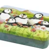 Emma Ball Sea Thrift Puffins Mini Slider Tin