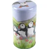Emma Ball Sea Thrift Puffins Set of 3 Stacker Tins