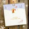 Ginger Betty Sending Christmas Love Card