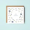 West Country Designs 'Sending you Love & Hugs' Butterflies and Blueberries Greetings Card