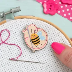 Hawthorn Handmade Sewing Bee Magnetic Needle Holder