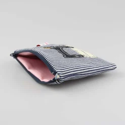 Poppy Treffry Sewing Embroidered Flat Coin Purse