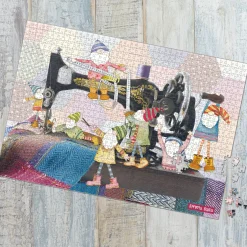 Emma Ball Sewing Gnomes 1000 Piece Jigsaw Puzzle