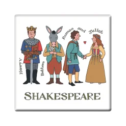 Alison Gardiner Shakespeare Characters Coaster