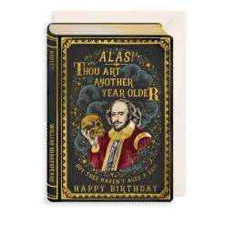 The Art File Shakespeare Greeting Card