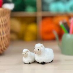 The Crafty Kit Co. Sheep Family Needle Felting Kit