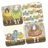 Emma Ball Sheep in Sweaters Coasters - Set of 4