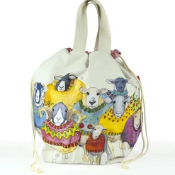 Emma Ball Sheep In Sweaters Large Bucket Bag