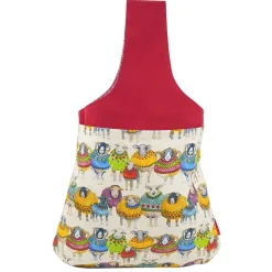 Emma Ball Sheep in Sweaters Small Wrist Bag