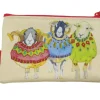 Emma Ball Sheep in Sweaters Small Zipped Purse
