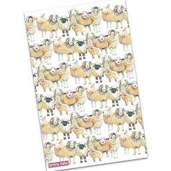Emma Ball Sheep Repeat Tea Towel