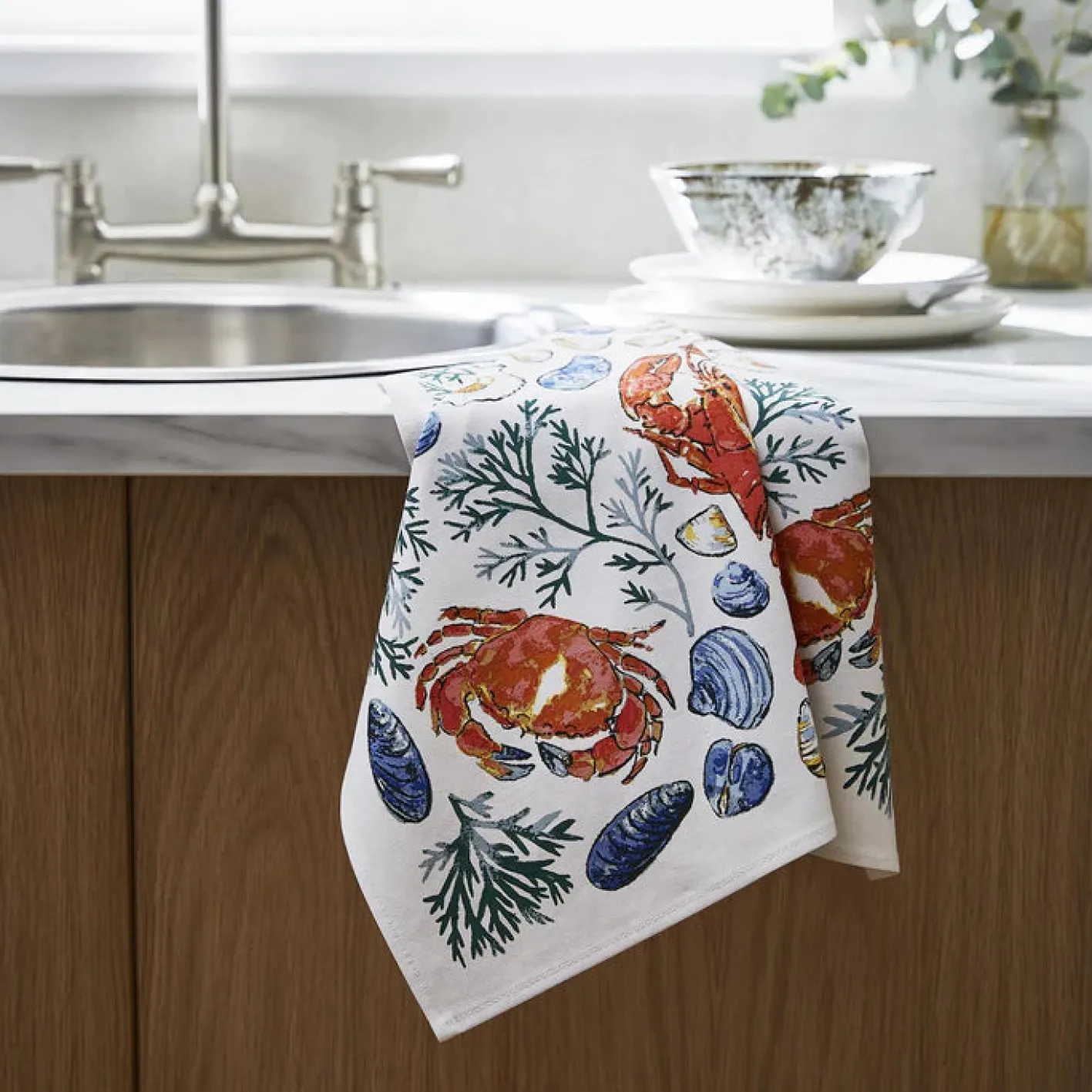 Ulster Weavers Shellfish Tea Towel