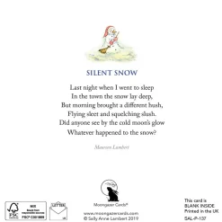 Moongazer Cards Silent Snow Greeting Card
