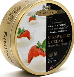 Tea & Biscuits Simpkin's Strawberry & Cream Drops