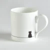 Jin Designs Sitting Cat Mug