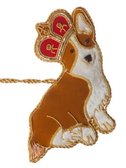 St. Nicolas Sitting Corgi Decoration