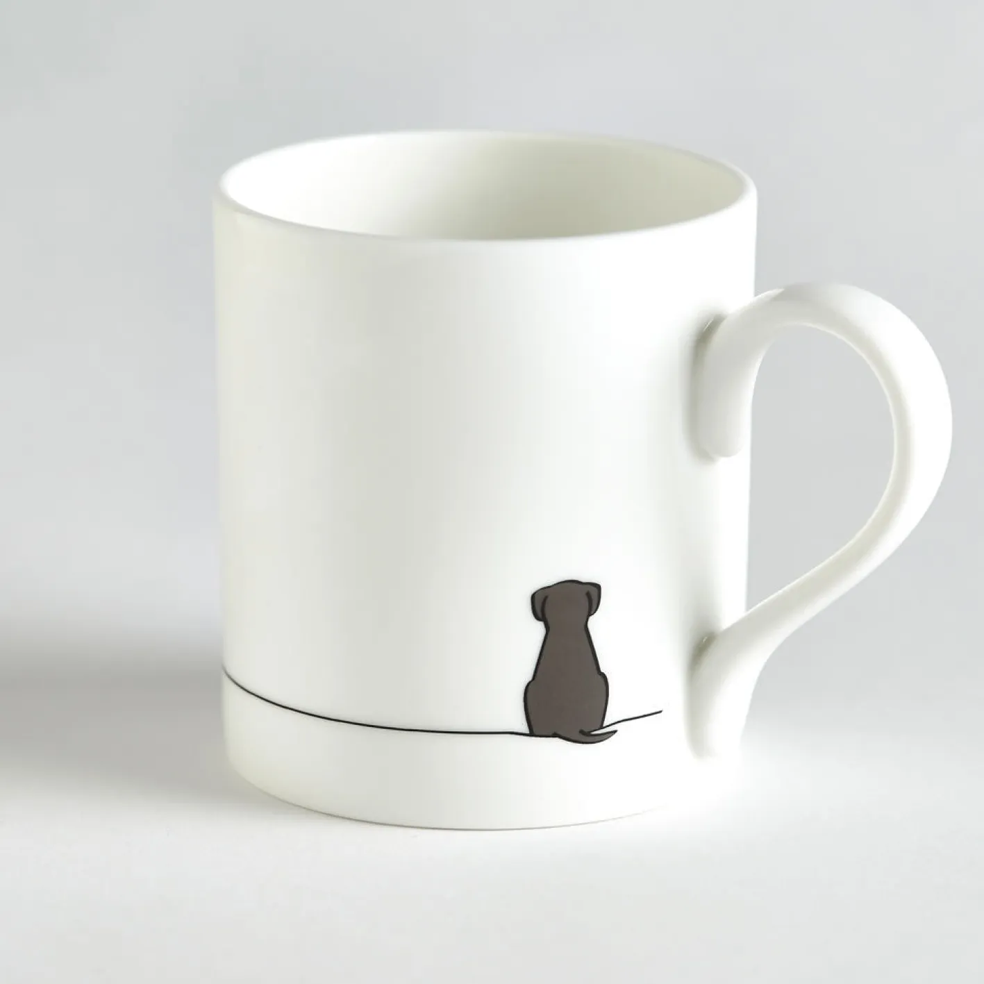 Jin Designs Sitting Dog Mug