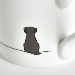 Jin Designs Sitting Dog Mug
