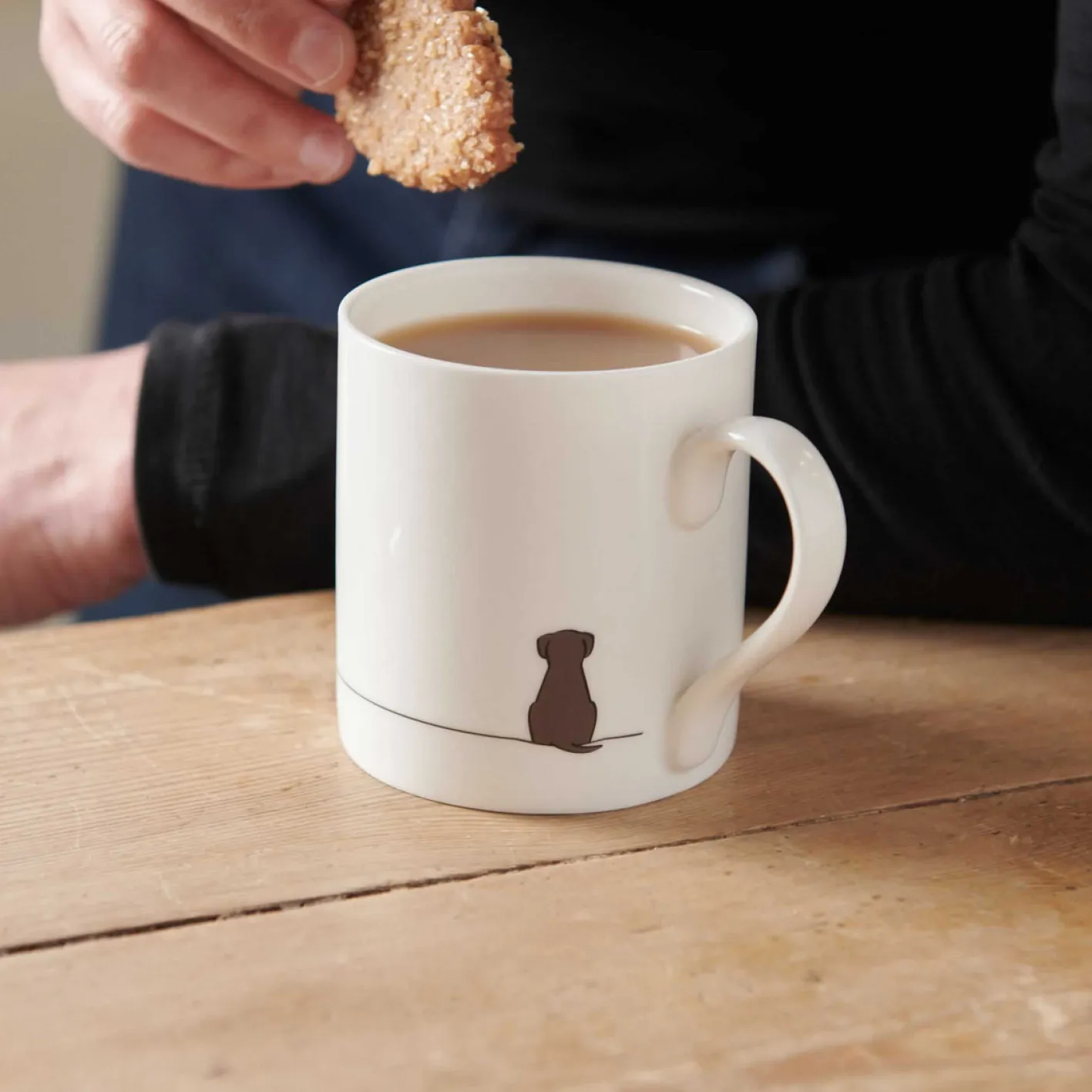 Jin Designs Sitting Dog Mug