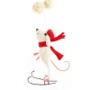 Sew Heart Felt Skater Mouse Felt Christmas Decoration