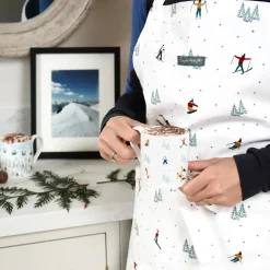 Sophie Allport Skiing Adult Apron