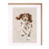 Wrendale Designs 'Skye' Springer Spaniel Greetings Card
